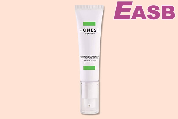 Honest Beauty Clearing Night Serum with Honestly Pure Retinol & 0.5% Wintergreen - Derived Salicylic Acid