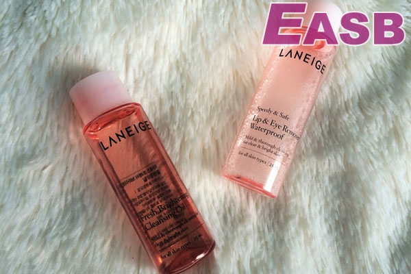 Spring cleansing featuring laneige fresh brightening cleansing oil