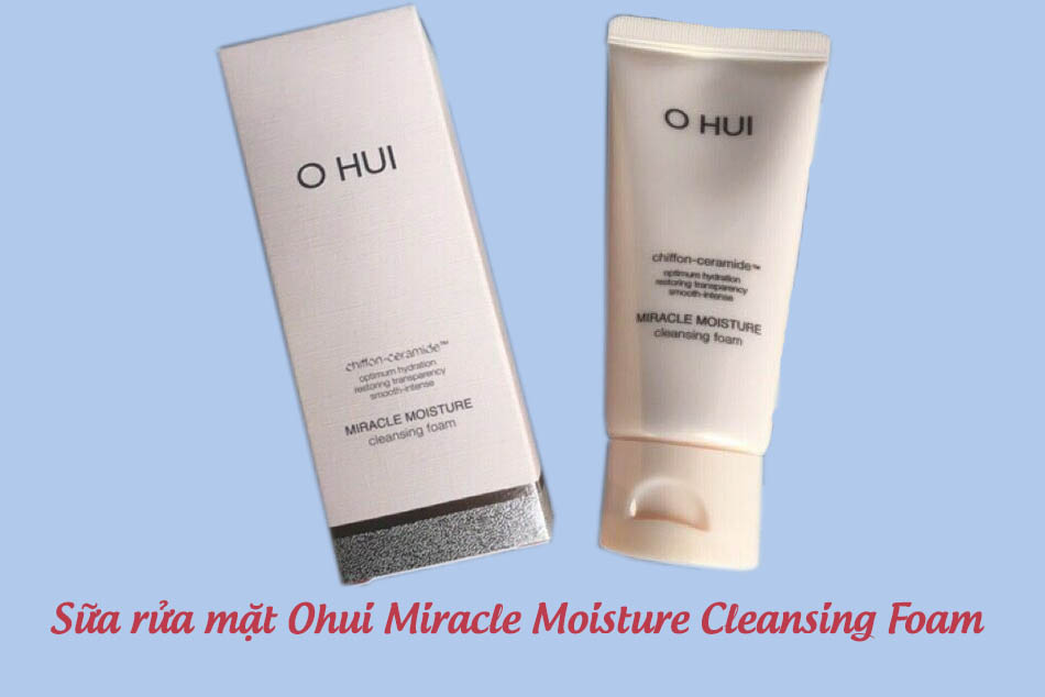 Hình ảnh sản phẩm Sữa rửa mặt Ohui Miracle Moisture Cleansing Foam