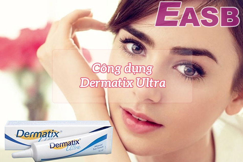 Dermatix Ultra có công dụng trị sẹo, mờ thâm