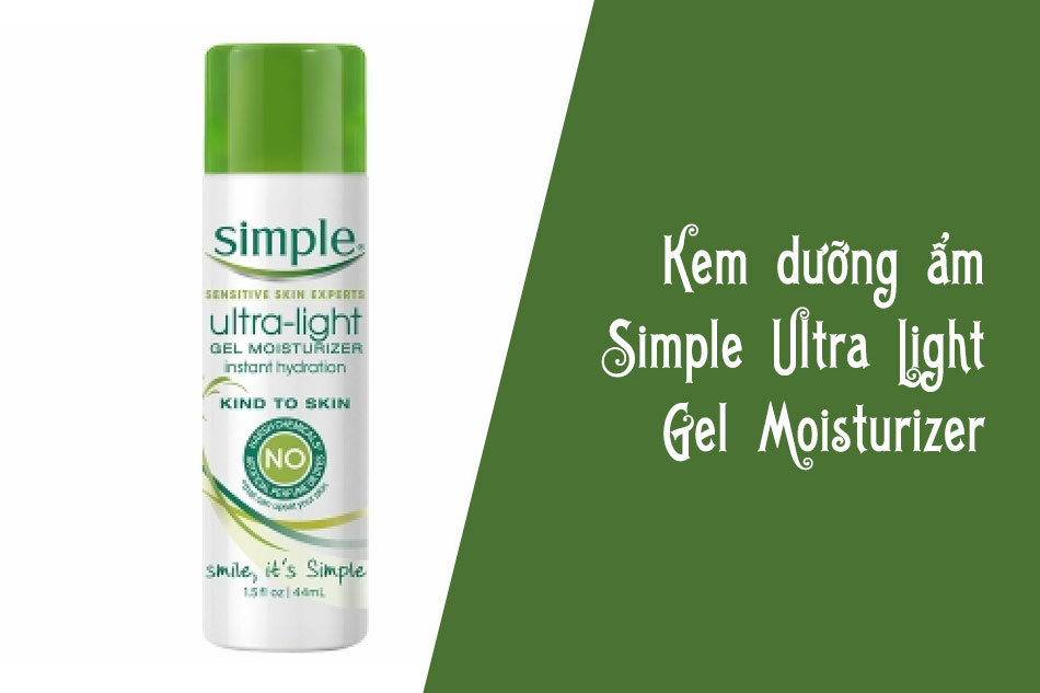 Công dụng chính của Simple Ultra Light Gel Moisturizer