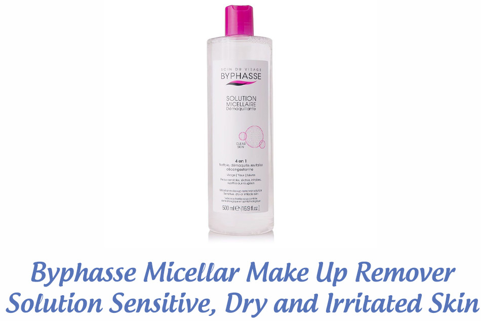 Nước tẩy trang Byphasse Micellar Make Up Remover Solution Sensitive, Dry and Irritated Skin 